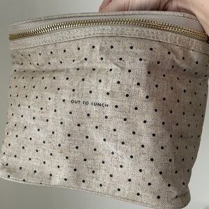 Kate Spade Out to Lunch Polka Dot Lunch Bag